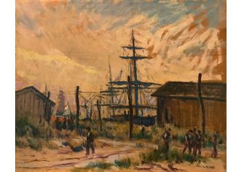 Fine di giornata - Viareggio Fine di giornata - Viareggio